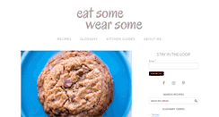 Desktop Screenshot of eatsomewearsome.com