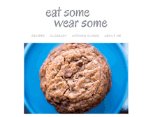 Tablet Screenshot of eatsomewearsome.com